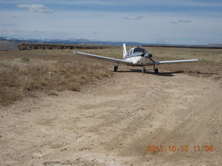 148 7qa. Sand Wash airstrip - N8377W