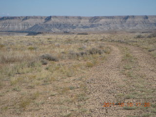 Sand Wash airstrip run