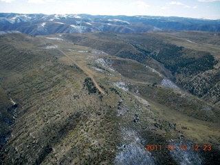 aerial - Steer Ridge airstrip