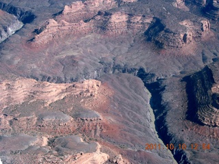 228 7qa. aerial - slot canyon