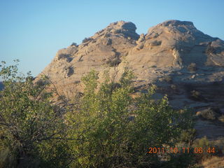 Canyonlands National Park - Lathrop trail hike - sign