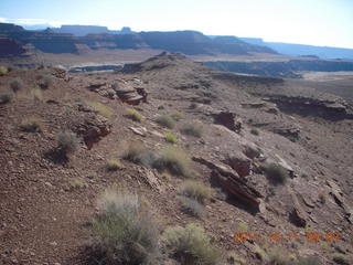 Canyonlands National Park - Lathrop trail hike - twentieth-century petroglyphs