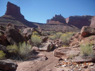 149 7qb. Canyonlands National Park - Lathrop trail hike