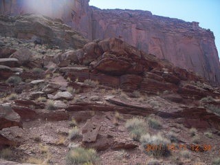 168 7qb. Canyonlands National Park - Lathrop trail hike