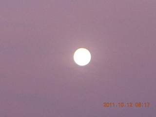 8 7qc. Dead Horse Point hike - full moon