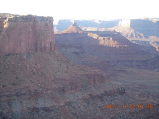 Dead Horse Point hike - Big Horn - knobby rock