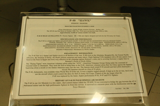 Sean's pictures - Palm Springs (PSP) Air Museum sign