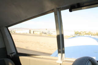 Sean's pictures - Palm Springs (PSP) - overexposed takeoff