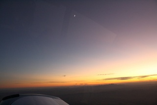 Sean's pictures - aerial sunset