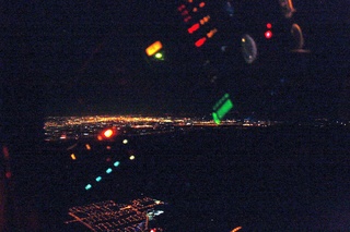 Sean's pictures - N8483R panel at night