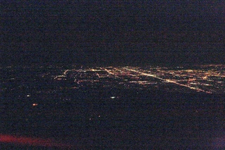 Sean's pictures - aerial - city lights