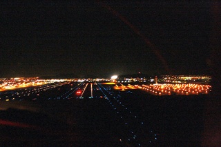 Sean's pictures - aerial - city lights