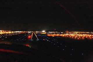 Sean's pictures - aerial - city lights