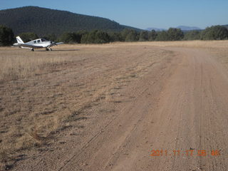 691 7rh. Young International Pleasant Valley run - N8377W at end of runwayh