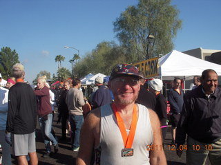 Fiesta Bowl half marathon - Adam