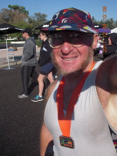 Fiesta Bowl half marathon - Adam