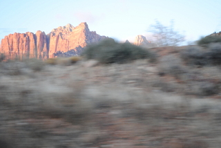 driving to zion