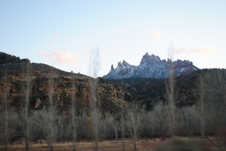 driving to zion