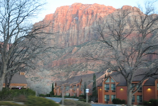 driving to zion