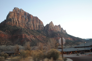 driving to Zion National Park