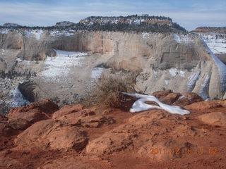 206 7sf. Zion National Park - Observation Point hike - summit