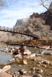 Zion National Park - bridge - Gokce