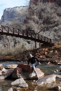 Zion National Park - bridge - Gokce