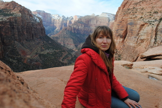 Zion National Park - Canyon Overlook hike - Olga