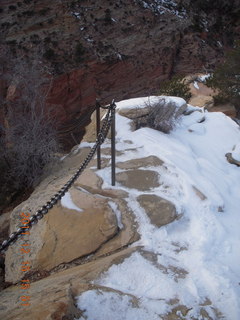 465 7sf. Zion National Park - Angels Landing hike - chains