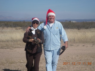 Four Pillars (AZ21) fly-in - Mary and Scott