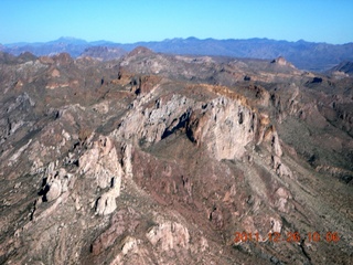 aerial - mountains near Kearny (E67)