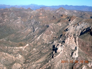 aerial - mountains near Kearny (E67)