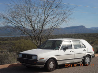 drive to Grapevine - my car