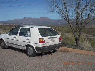 drive to Grapevine - my car