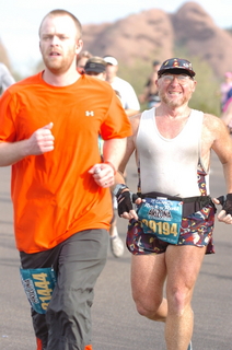 P.F.Chang Rock-and-Roll half-marathon - Adam before