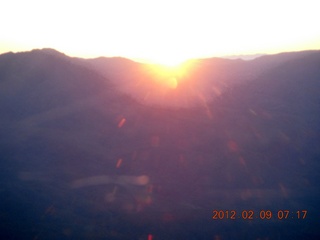 aerial sunrise