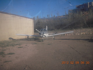 Kelly, Kalun, and Adam flying in N8377W