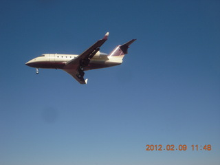aerial - flight home from Bouquet Ranch