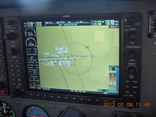 aerial - flight home from Bouquet Ranch