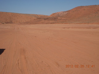 drive  from Antelope Canyon