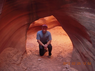 Antelope Canyon - holding the flame