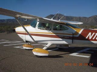Grapevine fly-in run - Nancy arriving