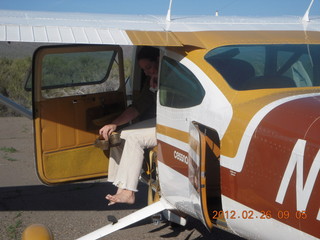 Grapevine fly-in run - Nancy arriving