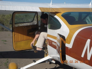 Grapevine fly-in run - Nancy arriving
