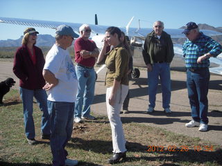 Grapevine fly-in - Nancy and crowd