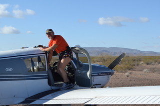 779 7w1. Jim's pictures - Adam leaving N8377W at V.N.G.R.N.