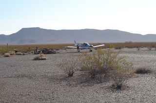 Jerry flying in N8377W over Sedona