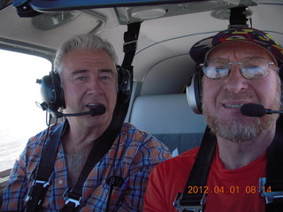 786 7w1. Jim G. and Adam flying in N8377W