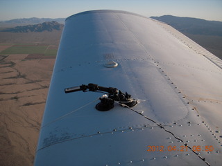 my movie camera on my wing