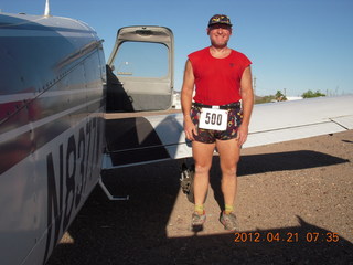 Jim G. and Adam flying in N8377W